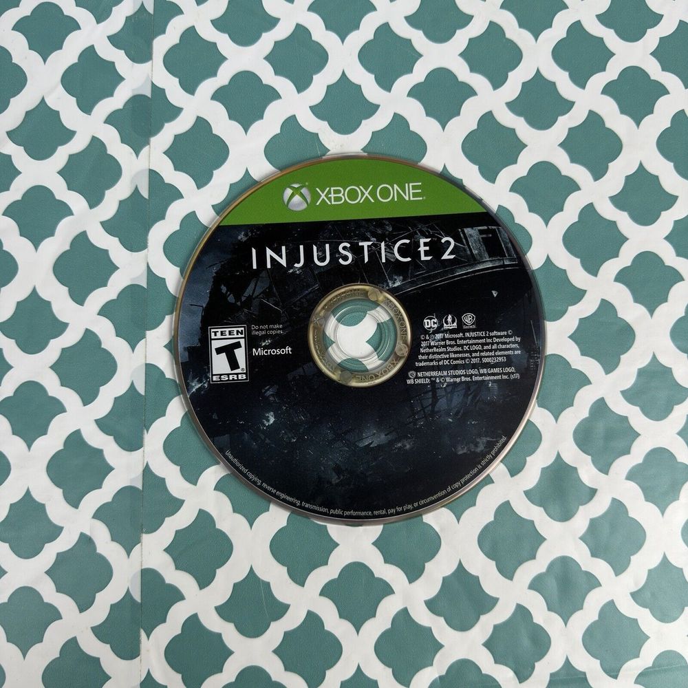 Injustice 2 Microsoft Xbox One Game‎ Disc ONLY